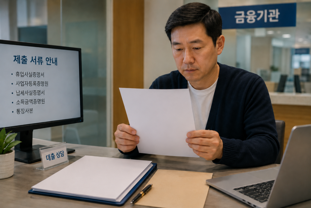 휴업사실증명서 소상공인 사업자가 발급신청